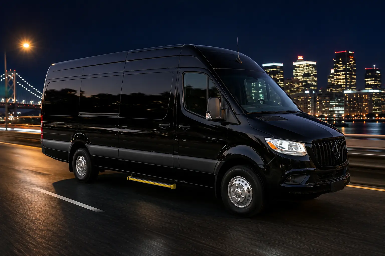 14 Passengers Mercedes Sprinter Party Bus