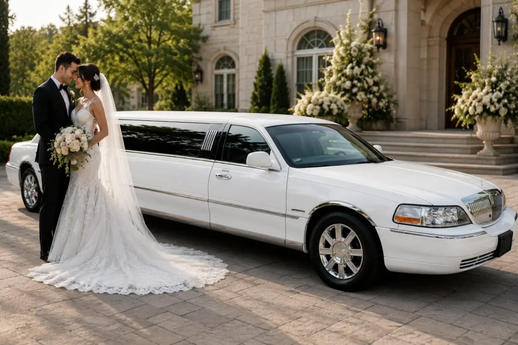 Manteca wedding limo service
