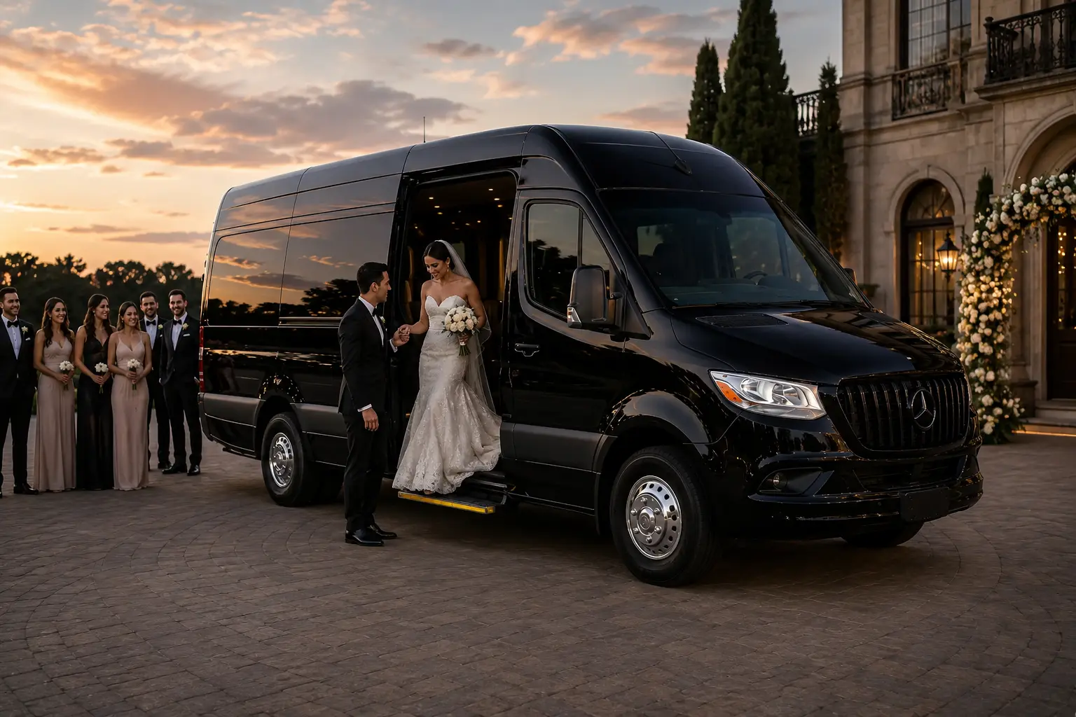 Sprinter Executive Shuttle exterior, Bay Area